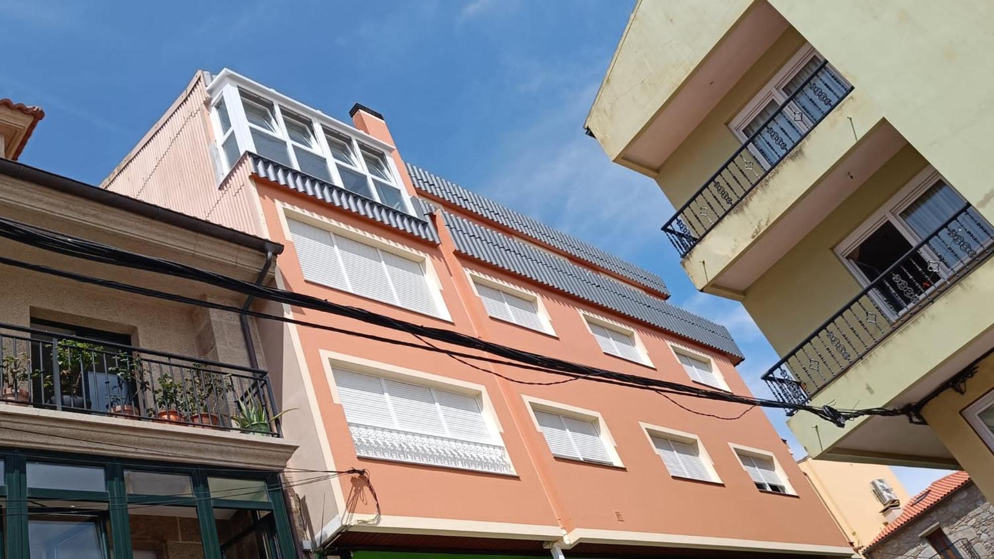 Apartamento Plaza Oeste Muxia Eksteriør bilde
